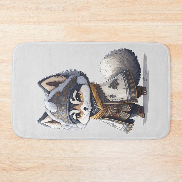 Item preview, A Little Wolf In Bhutanese Style Costume designed and sold by bubblegarden.