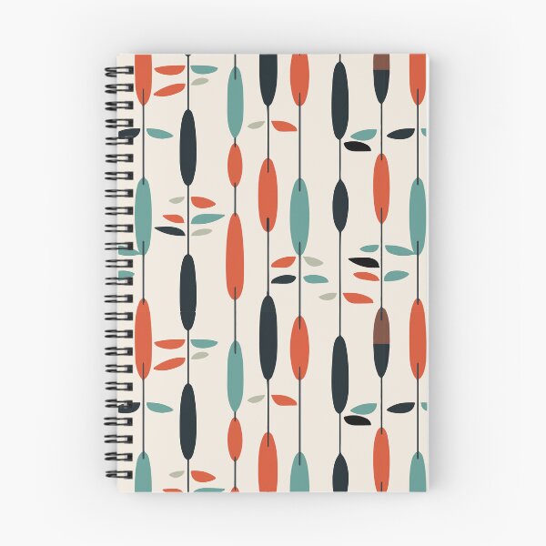 Item preview, The Angler: a Mid-Century Modern, retro textile pattern by DecoTiler designed and sold by DecoTiler.