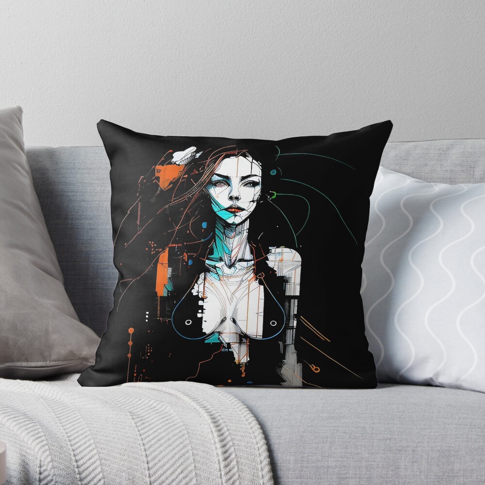 Item preview, Throw Pillow designed and sold by StudioDestruct.