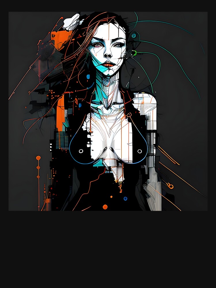 Thumbnail 7 of 7, Classic T-Shirt, 0001 designed and sold by StudioDestruct.