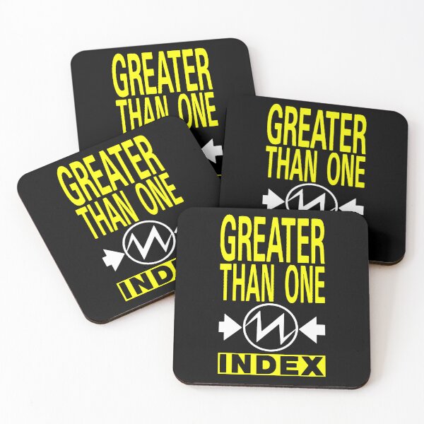 Item preview, Greater Than One Index designed and sold by justanotherw.