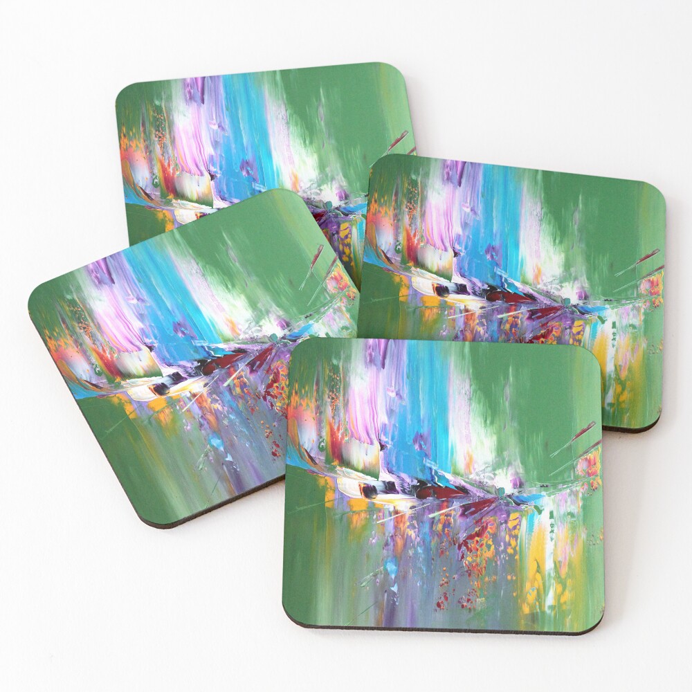 Aperçu de l'œuvre Dessous de verre (lot de 4) créée et vendue par ElioraBousquet.