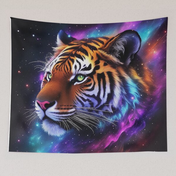 Item preview, Intergalactic Avatar - The Tiger of the Galaxy designed and sold by Steven Jodoin.