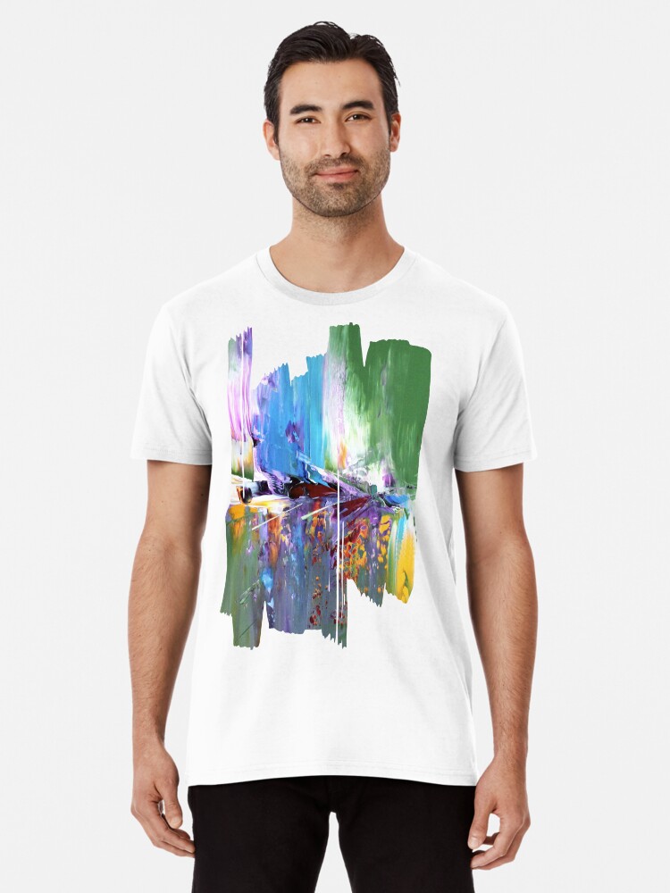 Aperçu 1 sur 6. T-shirt premium avec l'œuvre L'instant suspendu 1 créée et vendue par ElioraBousquet.