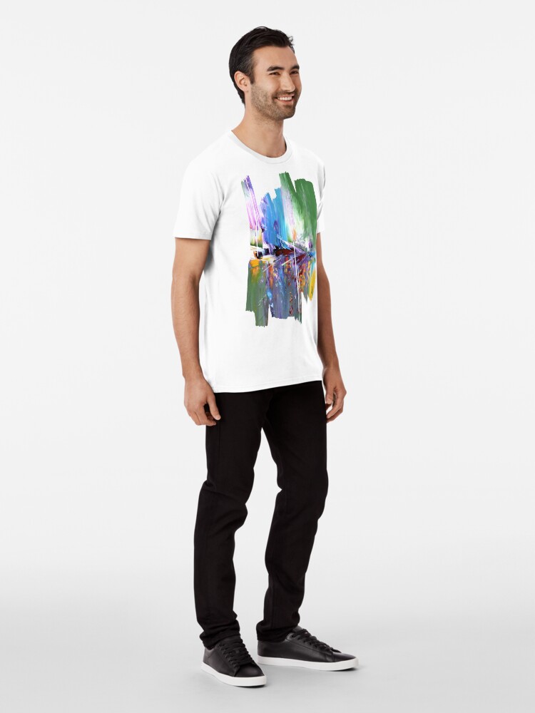 Aperçu 3 sur 6. T-shirt premium avec l'œuvre L'instant suspendu 1 créée et vendue par ElioraBousquet.