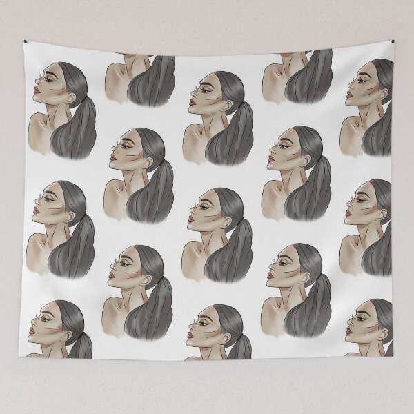 Item preview, Profile of a beautiful young girl designed and sold by 7Woodhandmade.