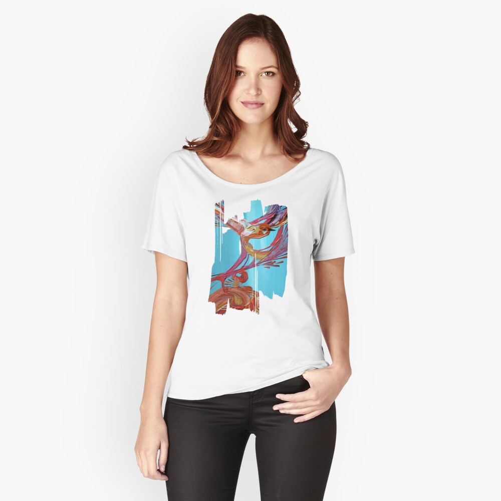 Aperçu de l'œuvre T-shirt coupe relax créée et vendue par ElioraBousquet.