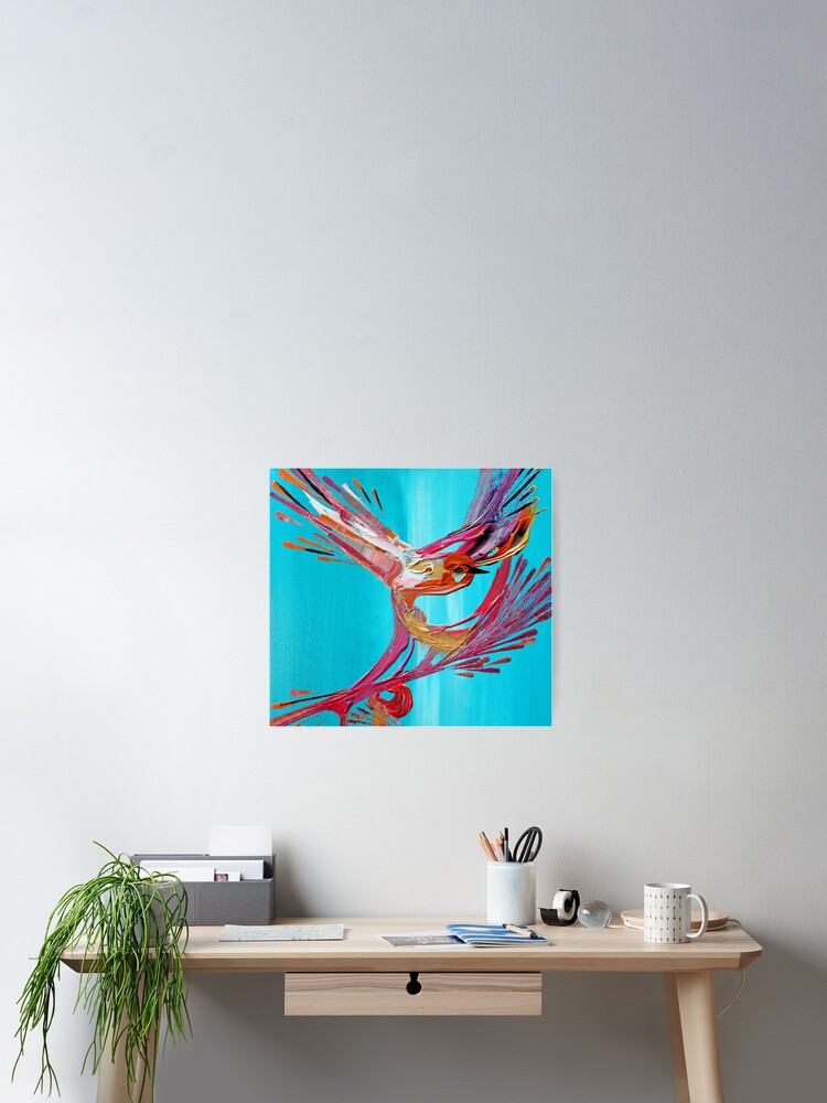 Aperçu 2 sur 3. Poster avec l'œuvre L'arbre de Ly créée et vendue par ElioraBousquet.