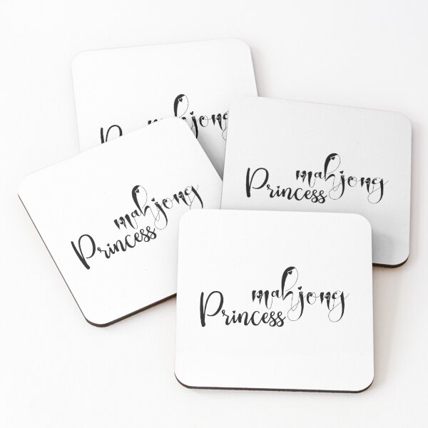 Item preview, mahjong princess - callygraphic font with hearts, girly, lovely, feminine designed and sold by EmeraldeaArt.