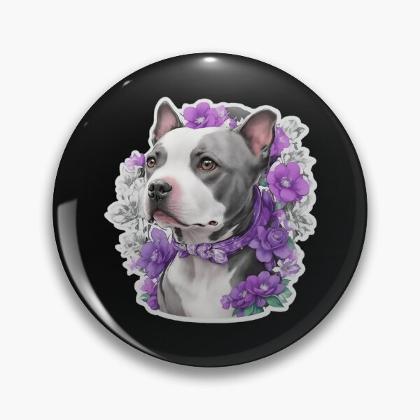 Item preview, Black and White Pitbull designed and sold by Shiwwa.