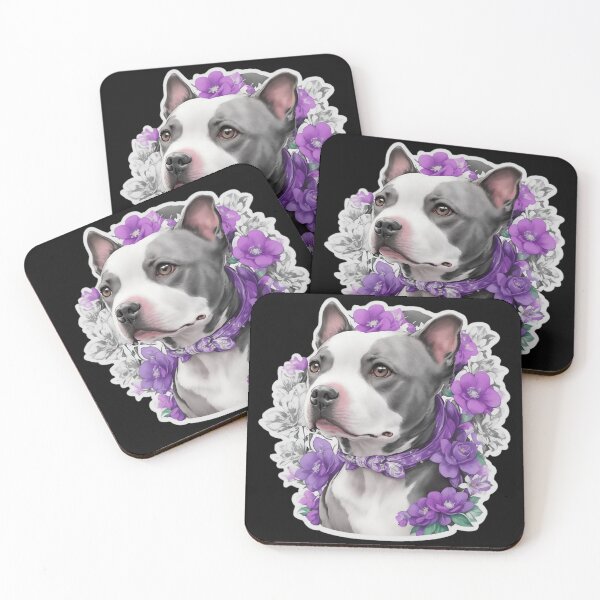 Item preview, Black and White Pitbull designed and sold by Shiwwa.
