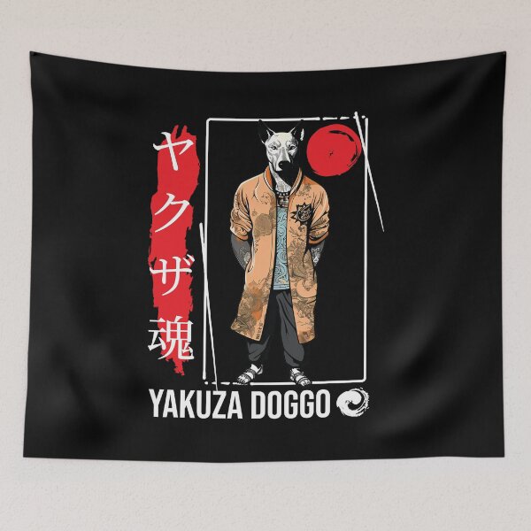 Item preview, Yakuza doggo designed and sold by hamishby.