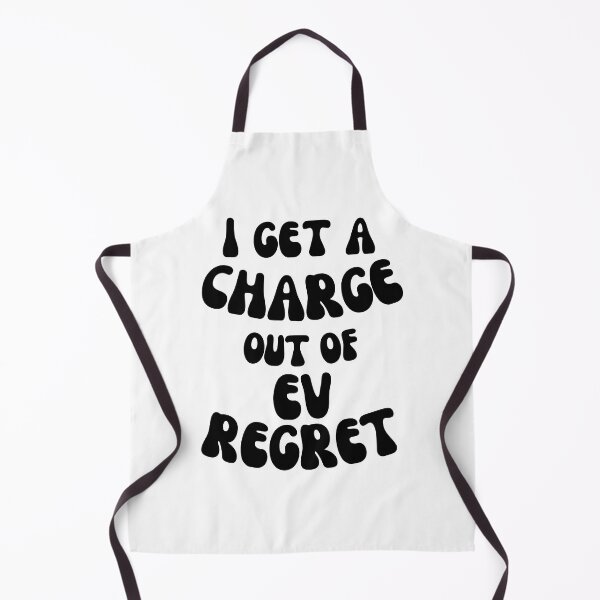 Item preview,  I Get a Charge Out of EV Regret - Funny Political T-shirts designed and sold by SavvySeller.