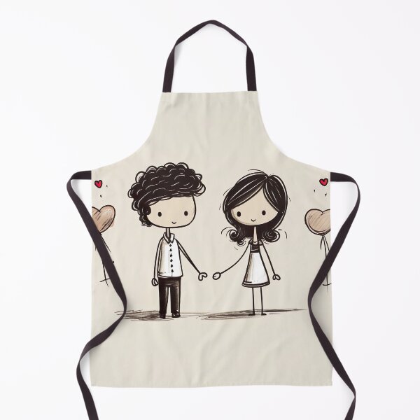 Item preview, Stickfigure love - cute and romantic designed and sold by miss-keysmash.
