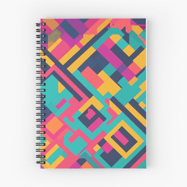 Item preview, Rainbow Themed Geometric Pattern  designed and sold by OrbitDesigns7.