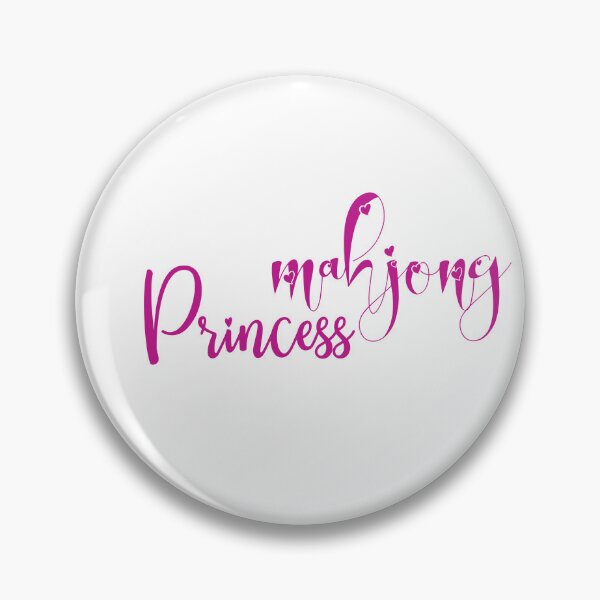Item preview, mahjong princess - callygraphic pink font with hearts, girly, lovely, feminine designed and sold by EmeraldeaArt.