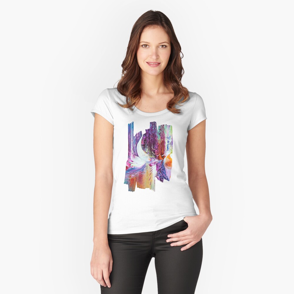Aperçu de l'œuvre T-shirt échancré créée et vendue par ElioraBousquet.