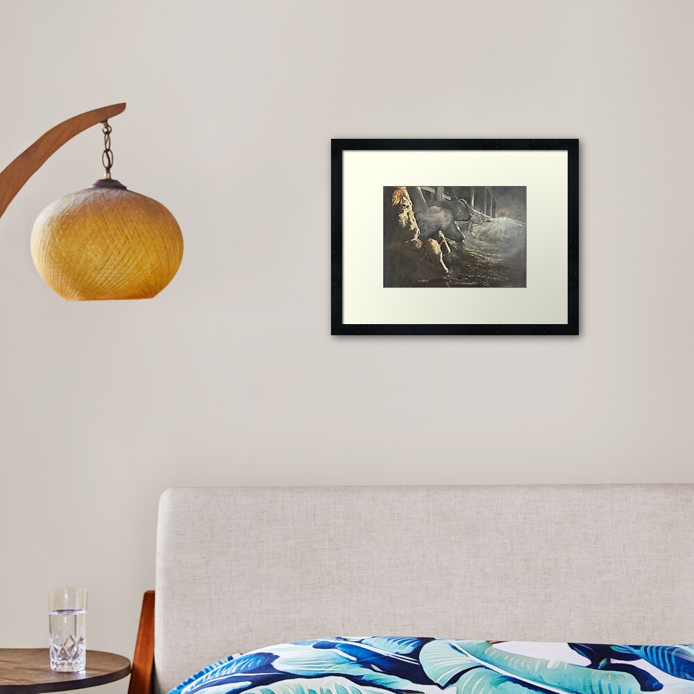 Item preview, Framed Art Print designed and sold by EuniceWilkie.