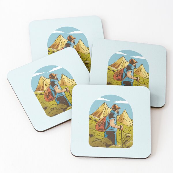Item preview, Mountain hiking, mountain hiker designed and sold by DerSenat.