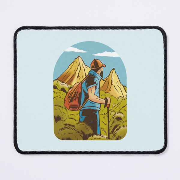 Item preview, Mountain hiking, mountain hiker designed and sold by DerSenat.