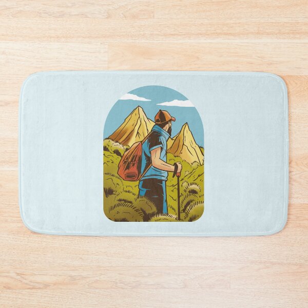 Item preview, Mountain hiking, mountain hiker designed and sold by DerSenat.
