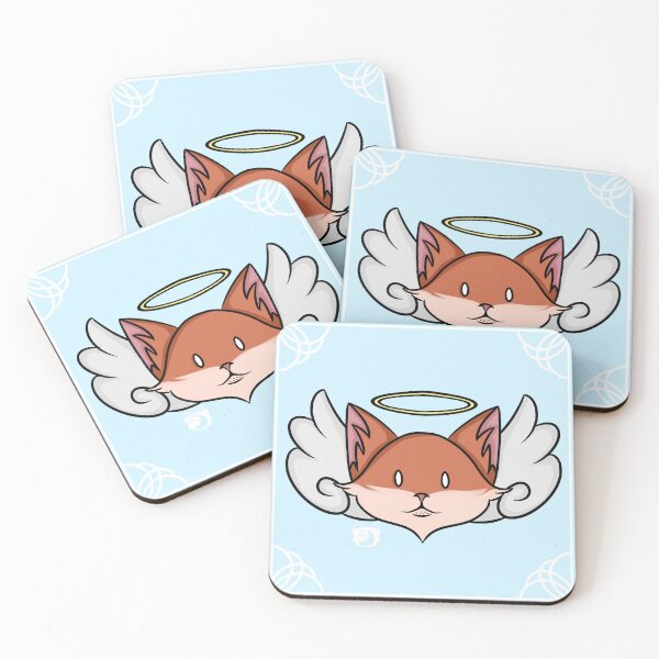 Item preview, Fox Card Angel designed and sold by GoLunarStudio.