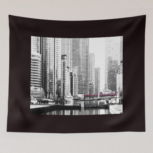 Item preview, Docklands Light Railway passing through Canary Wharf designed and sold by JoSowden.