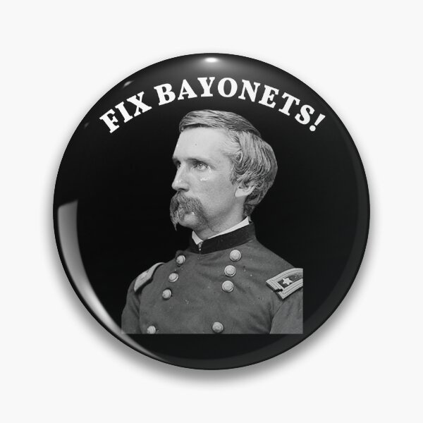 Item preview, Fix Bayonets Civil War Quote Joshua Chamberlain  designed and sold by The Junto Shop.