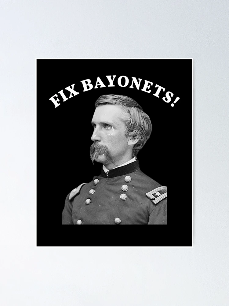 Fix Bayonets Civil War Quote Joshua Chamberlain Coffee Mug 