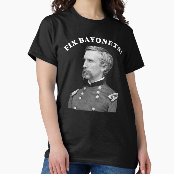 Item preview, Fix Bayonets Civil War Quote Joshua Chamberlain  designed and sold by The Junto Shop.