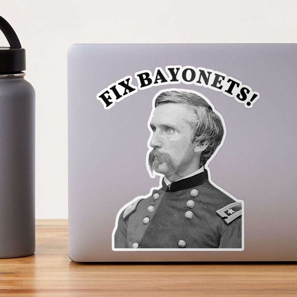 Fix Bayonets Civil War Quote Joshua Chamberlain Coffee Mug 