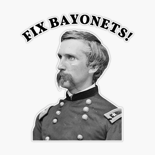 Fix Bayonets Civil War Quote Joshua Chamberlain Coffee Mug -  Israel