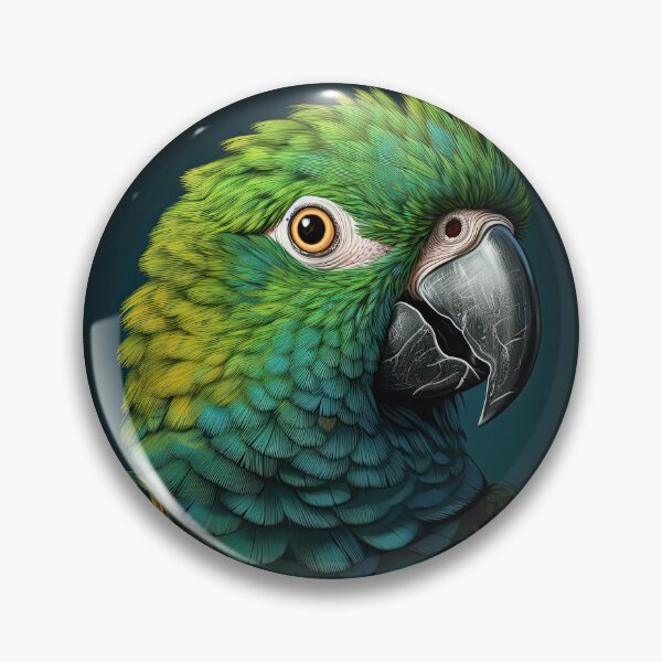 Item preview, Green and curious Conure Parrot  designed and sold by Adriano Carrideo.
