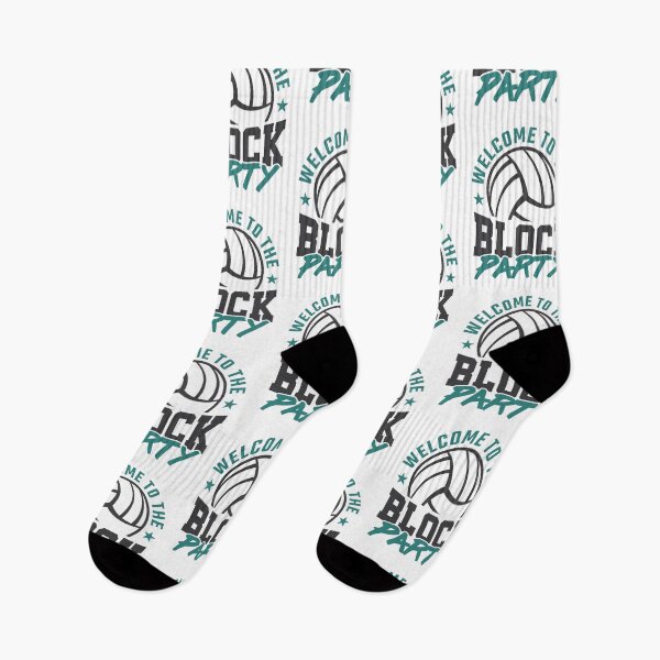Item preview, Welcome to the Block Party Volleyball  designed and sold by jaygo.