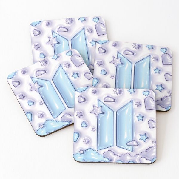 Item preview,  3d BTS Logo designed and sold by CrownMaru.
