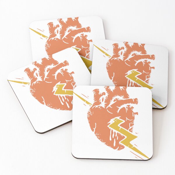 Item preview, Lightning Through The Heart Horror Art designed and sold by cult24.