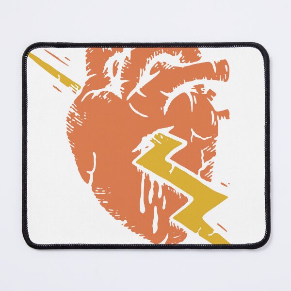 Item preview, Lightning Through The Heart Horror Art designed and sold by cult24.