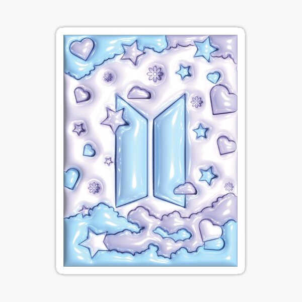 Artikel-Vorschau von 3D-BTS-Logo, designt und verkauft von CrownMaru.