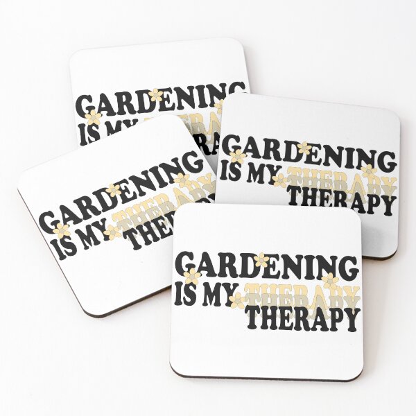 Item preview, Gardening is my therapy, Gardeners designed and sold by Blonc-ou.