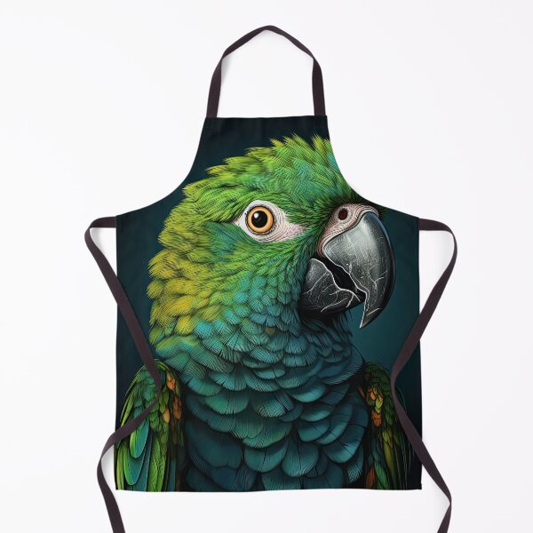 Item preview, Green and curious Conure Parrot designed and sold by Adriano Carrideo.