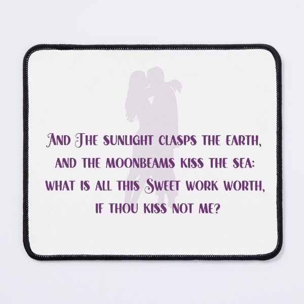 Item preview, Shelley's Romantic Verse - Moonbeams and Sunlight designed and sold by wordartistry.