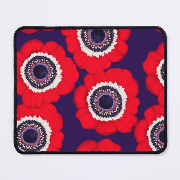 Item preview, Poppy Blossoms on Dark designed and sold by Christine Philbrick.