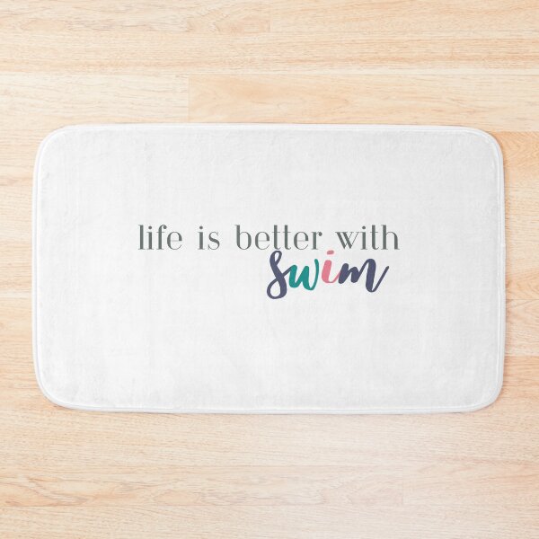 Item preview, Life is Better With Swim | Swimmer | Swimming | Swim Coach designed and sold by ShoniwDesigns.
