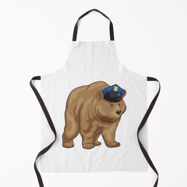 Item preview, Bear Cop Police hat Police designed and sold by Snabdesign84.