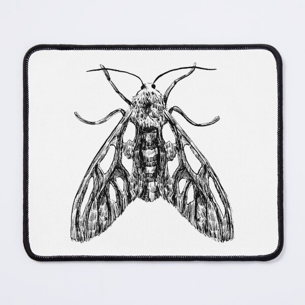Item preview, Tiger Moth Skeleton Insect Illustration designed and sold by Habiba Hasan.