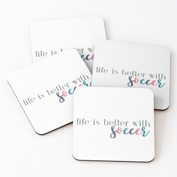 Item preview, Life is Better With Soccer | Soccer Player | Soccer Team | Soccer Coach designed and sold by ShoniwDesigns.