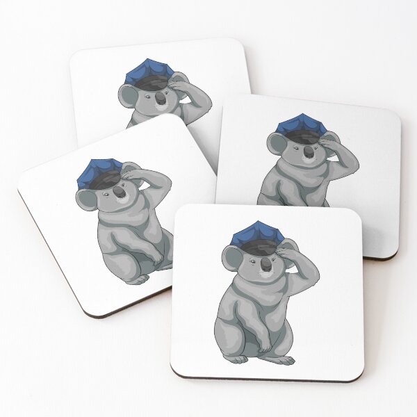 Item preview, Koala Cop Police hat Police designed and sold by Snabdesign84.