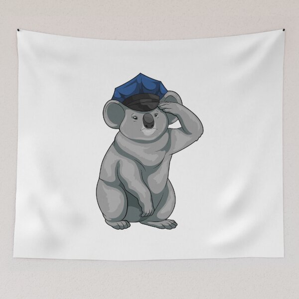 Item preview, Koala Cop Police hat Police designed and sold by Snabdesign84.