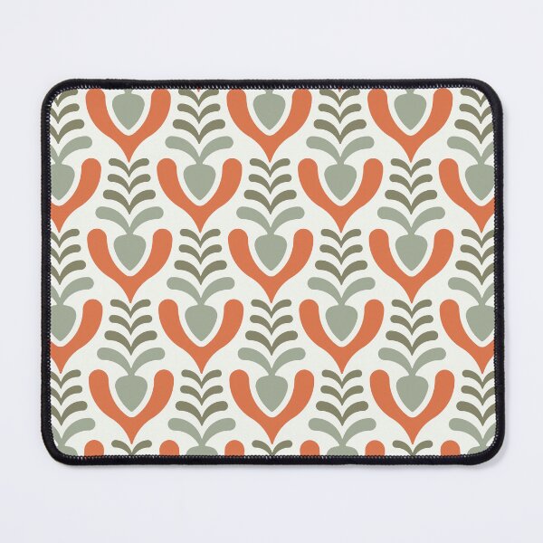 Item preview, KF 0078 D - Vintage Retro Flower 70s Modern Geometric Floral Pattern designed and sold by KhakiFinch.