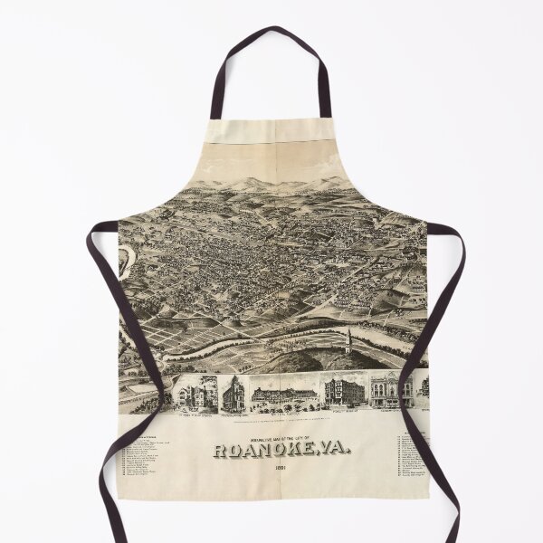 Item preview, Roanoke, Virginia (1891) designed and sold by allhistory.